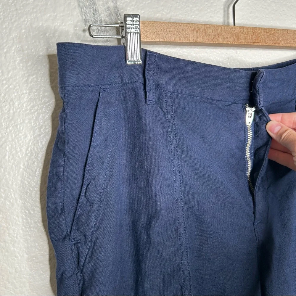 Frank & Eileen Jameson Utility Jogger Italian Performance Linen blue 10